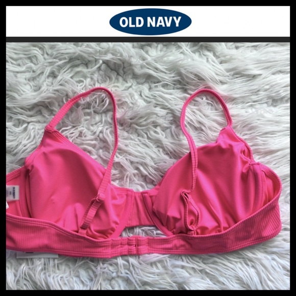 NWT Old Navy Underwire Rib Knit Bikini Top - Picture 9 of 14